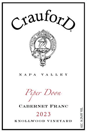 Cabernet Franc 'Piper Doon' 2023